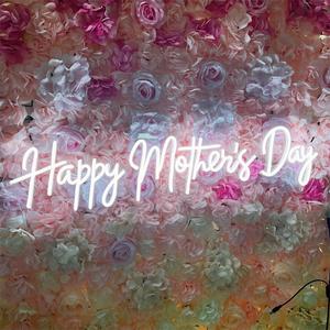 Letrero de Neón Personalizado para el Día de la Madre, Decoración de Pared para Habitación, Regalos para Mamá, Luces con Caja de Baterías - Product Image 1