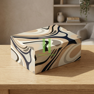 Nueva Tendencia, Caja de Joyería Moderna Ecológica con Laca, Caja de Embalaje de Madera de Lujo con Laca de Alto Brillo Personalizada, Fabricada en Vietnam (OEM) - Product Image 1