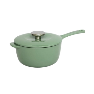 2026 Petite marmite de cuisson en fonte verte durable pour aliments pour bébés, faitout en fonte robuste - Product Image 3