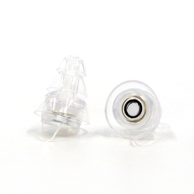High Fidelity DJ Silicone Earplug With Membrane Acoustics Party Musician Filter Safe Noise Reduction Feature