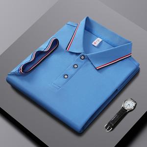 <span class=keywords><strong>Polo</strong></span> sportiva Casual da uomo con maniche corte da uomo con colletto da Golf traspirante da estate ad asciugatura rapida camicia a maniche corte da uomo - Product Image 4