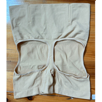 Prix d'usine Short respirant taille haute rehausseur de fessiers sans couture à maintien moyen en Spandex/Nylon pour le ventre