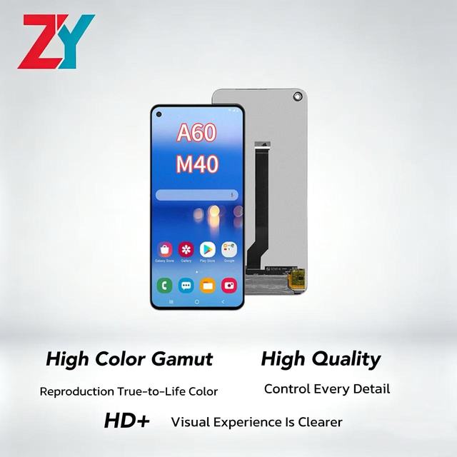 FOR for A60/M40/A606/M405 OEM LCD Touch Screen Display 6.5" FHD High Brightness for Mobile Phone Repair Replacement 1 Year
