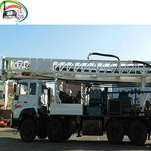 Plataforma de perforación compacta de agua de buena calidad de 600 <span class=keywords><strong>m</strong></span> de profundidad Plataforma de perforación de pozo montada en camión utilizada para orificio de voladura - Product Image 4