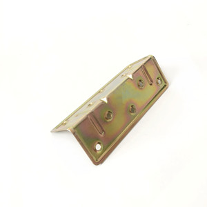 Connecteur métallique à angle droit de 90 degrés pour support d'étagère de meubles, avec bord inversé de 120 mm pour fixation masculine - Product Image 2
