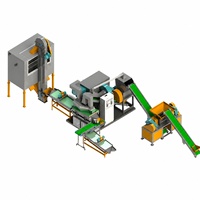 Granulateur de recyclage de câbles type 600, machine de broyage et de séparation de fils de cuivre