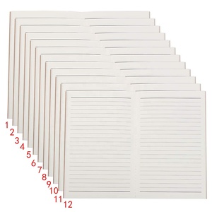 Khuyến Mại Bán Buôn Tùy Chỉnh <span class=keywords><strong>Brown</strong></span> Lót Trường Oem Kraft Giấy Máy Tính Xách Tay Tập Thể Dục Cuốn Sách - Product Image 3