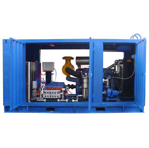 Hidrolavadora Industrial Diésel de 1500 Bares y 85 L/min, Chorro de Agua de Ultra Alta Presión para Servicio de Mantenimiento de Astilleros - Product Image 3