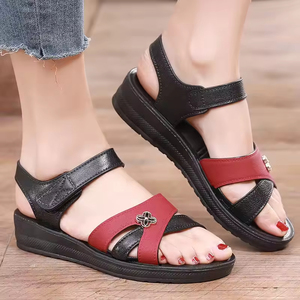 Sandalias Planas Casuales de PVC con Punta Abierta para Mujer, Último Diseño, Pantuflas con Punta Abierta, Cómodas, Antiolor, Zapatos para Exteriores, Moda Popular - Product Image 4
