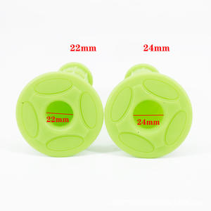 Guidon de moto haut de 7/8 pouce (22 mm), guidon en silicone coloré, remplacement pour moto tout-terrain - Product Image 3