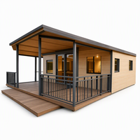 Maison préfabriquée pliable 10ft 20ft 30ft 40ft, mini-maison modulaire 2 3 4 chambres, maison conteneur de luxe préfabriquée extensible