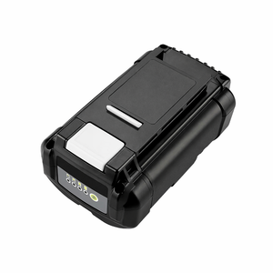 Batterie de remplacement au lithium-ion <span class=keywords><strong>40V</strong></span>, batterie Li-ion rechargeable compatible avec souffleur et <span class=keywords><strong>tondeuse</strong></span> à gazon - Product Image 2