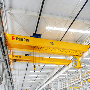 Grúa Puente de Doble Viga de Alta Calidad Tipo QD para Aplicaciones en Almacenes, de 10, 50, 100, 150 y 800 Toneladas, con Gancho, para Uso en Exteriores - Product Image 1