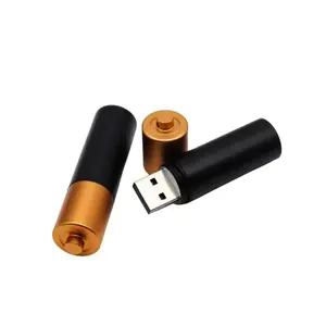 Gitra Battery Shape Silk Print Logo USB Flash Drive 2.0 3.0 16gb 32gb 64gb 128gb USB Stick 1GB 2GB 4GB 8GB