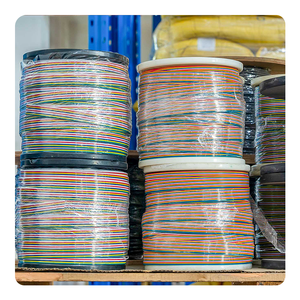 Cable de cinta de PVC plano de 2 núcleos, 4 pines, 5, 7, 8 núcleos, 12, 14, 16, 20, 26, 30, 32 Pines, 22 AWG, 24AWG, 16AWG - Product Image 6