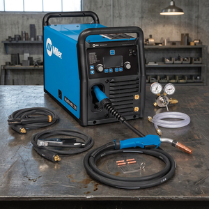 เครื่องเชื่อมมัลติโปรเซสคุณภาพสูง Multimatic 215 ระบบตั้งค่าอัตโนมัติ ชุดเชื่อม TIG สำหรับวัสดุอะลูมิเนียม 8-15 กิโลวัตต์ M6 - Product Image 3