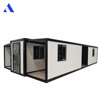 Maison modulaire préfabriquée extensible et mobile en conteneur maritime de 40 pieds (11,8 mètres) à vendre