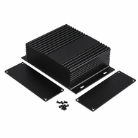 Boîtier de dissipateur thermique en aluminium extrudé 147*41mm, boîte de projet électronique dissipant la chaleur, boîtier d'instrument