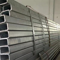 Tubes d'acier carrés galvanisés 100X100X4 Mm 100x100 Tube d'acier carré galvanisé
