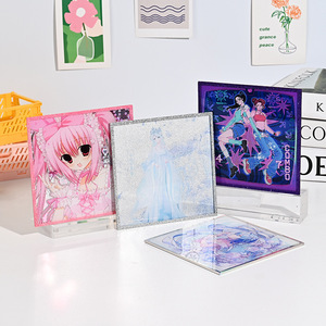 Vigreat, faible MOQ, cartes en acrylique personnalisées imprimées avec bordure <span class=keywords><strong>laser</strong></span> Shikishi, artisanat d'art d'anime japonais, planches d'art en acrylique Shikishi - Product Image 1