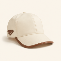 Nouvelle Casquette de Baseball Unisexe en Nylon de Haute Qualité à 6 Panneaux, Forme Triangulaire Inversée, Tendance, Formelle, Protection Solaire, Universelle et Assortie