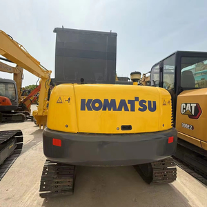 Mini pelle d'occasion de vente bon marché Komatsu PC55MR PC56-7 japonaise de 5,5 tonnes à vendre - Product Image 1