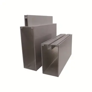 High Quality Aluminum Extrusion Curtain Wall Profile Curtain Wall Aluminum Accessories For Building