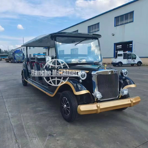 Venta directa de fábrica de lujo 48V/72V eléctrico Retro Vintage autobús turístico coches antiguos clásicos para boda - Product Image 1