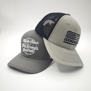 Gorra Trucker Richardson 112 de Alto Rendimiento con Logotipo Bordado Personalizado OEM de 6 Paneles, Gorras Snapback Lisas - Product Image 2