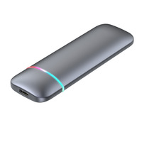 Disco duro externo de 2TB, disco duro Ssd para computadora portátil, unidad de estado sólido, discos duros externos portátiles de 1TB