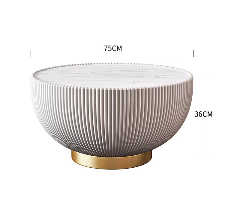 White: diameter 70 high 38cm