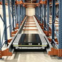 Sistema de Estanterías de Alta Densidad para Almacenamiento en Frío Automatizado en Almacenes Industriales