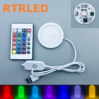 Kit de lampe LED pour imprimante 3D 001 Bambu Lab H2D/A1/A1mini/P1S/P1P/X1C, kit de matériel DIY pour imprimante 3D, kit d'éclairage alimenté par USB 5V