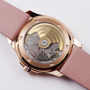 Reloj mecánico de lujo para mujer con bisel de diamantes, función de calendario, cronógrafo, logotipo personalizado - Product Image 6