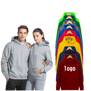 Sweat-shirts pour hommes de haute qualité avec logo personnalisé brodé, impression, 220 GSM, 100% polyester, molleton, style ample, décontracté, grande taille - Product Image 2
