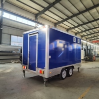 Remorque alimentaire mobile de restauration commerciale à haute productivité, certifiée DOT, en tôle galvanisée, pour la vente de nourriture, remorquable, type camion-restaurant