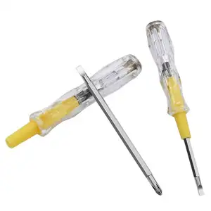 Dual-function household induction contact test pen Double-head dual-purpose cross flathead screwdriver
