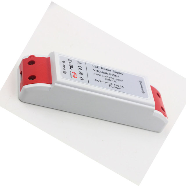 Factory Customize Led Transformer 36w 12v Dc 3a Power Supply Constant Voltage Led Driver