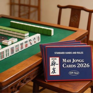 Manuel d'Instructions Standard NMJL 2026 pour le Mahjong Américain en Papier Écologique – Guide de Référence Professionnel Rapide pour le Jeu - Product Image 2