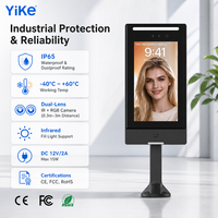 Macchina per Rilevamento Presenze con Riconoscimento Facciale e Impronte Digitali WiFi Cloud con Scheda RFID per Fabbriche, Magazzini e Impianti di Produzione