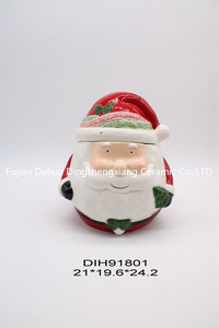 Ciotola per caramelle natale con decorazione natalizia in ceramica - Product Image 2