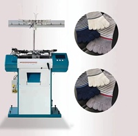 Vente directe d'usine Machine à chaussettes à cinq doigts pour ordinateur tactile 10G entièrement intelligente pour la fabrication de gants