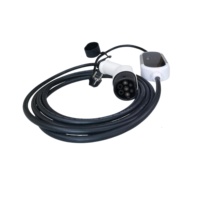 Cargador Portátil para Vehículos Eléctricos Tipo 2 AC con Pantalla LCD, Tecnología Avanzada, Estación de Carga de Alta Eficiencia 3.6KW, IP65, Anticorrosión, Resistente a la Intemperie