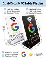 Support d'affichage personnalisé pour mini-étiquette, code QR, carte de visite NFC sans contact NTAG215, carte de membre, paiement, étanche