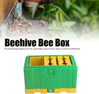 Neue Bedingung Lebensmittelqualität HDPE Kunststoff Bienenstock Königin Biene Mini Begattungsbeutenkasten mit 4 Rahmen für die Tierzucht