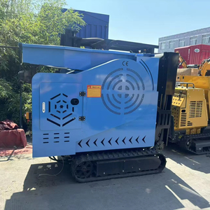 Concasseur à mâchoires mobile sur chenilles, broyeur à marteaux, concasseur de pierres avec moteur AC pour l'exploitation minière et la construction, capacité max. 5t/h - Product Image 1