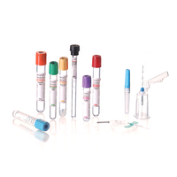 Tube à vide pour prélèvement sanguin Vacutainer noir Esr