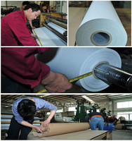 Rollo de Papel para Marcadores de 50gsm, 60gsm, 70gsm, 80gsm para Mesa de Corte Automático de Telas en Salas de Confección