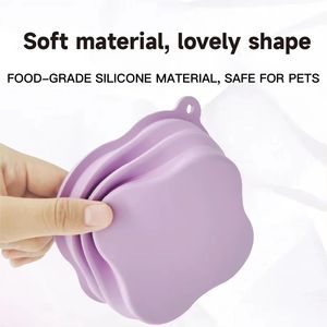وعاء قابل للطي للكلاب والقط وعاء شرب قابل للطي من السيليكون للحيوانات الأليفة وعاء ماء شرب قابل للطي محمول للخارج - Product Image 3