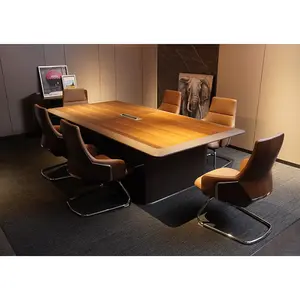 أعلى جودة الترويجية مخصص طاولة مكتب من الخشب غرفة اجتماعات مكتب للاجتماعات طويلة طاولة تدريب